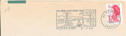 Lettre Entière Flamme 1986 Hossegor Landes - Mechanical Postmarks (Advertisement)