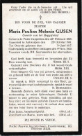 Gijsen M.p.m. (begijntje -putte Kapellen 1868-antwerpen 1930) - Religion & Esotericism