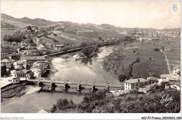 AKJP7-0626-64 - BEHOBIE - Le Pont International Sur Le Bidassou - Béhobie