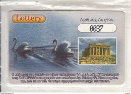 GREECE - Birds, Swans, Amimex Prepaid Card(Collectors Club Lottery), Tirage 1000, Mint - Other & Unclassified