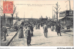 AKJP10-1021-93 - MONTREUIL-SOUS-BOIS - Marché Aux Puces - Au Croisement Des Rues De Paris Et St-mandé - Montreuil