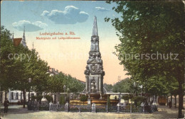 71683251 Ludwigshafen Rhein Marktplatz Mit Luitpoldbrunnen Ludwigshafen - Ludwigshafen