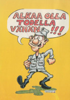 SOLDADOS HUMOR Militaria Vintage Tarjeta Postal CPSM #PBV844.A - Humour