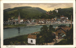 71683210 Hirschhorn Neckar Neckarpartie Schloss Hirschhorn - Autres & Non Classés