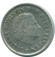 1/10 GULDEN 1966 NETHERLANDS ANTILLES SILVER Colonial Coin #NL12695.3.U.A - Antilles Néerlandaises