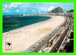 RIO DE JANEIRO, BRASIL - PLAGE DE COPACABANA - EDICARD - - Rio De Janeiro