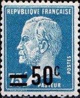 France Poste N* Yv: 219 Mi:204 Louis Pasteur (défaut Gomme) - Unused Stamps