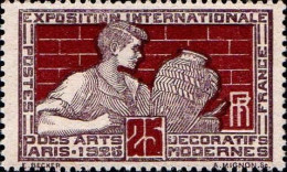 France Poste N* Yv: 212 Mi:174 Expo Arts Décoratifs Modernes Potier (avec Charnière) - Unused Stamps