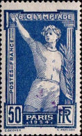 France Poste N* Yv: 186 Mi:172 Olympiade Paris (avec Charnière) - Unused Stamps