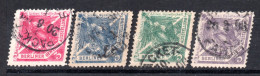 Deutschland/Privatpost, 1896, Berlin-Berliner Packetfahrt, Gewerbeausstellung, MiNr.60-63, Gestempelt (19587E) - Privatpost