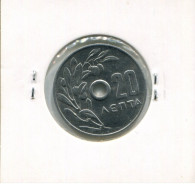 20 LEPTA 1971 GREECE Coin #AK438.U.A - Grecia