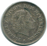 1/10 GULDEN 1966 NETHERLANDS ANTILLES SILVER Colonial Coin #NL12839.3.U.A - Antilles Néerlandaises