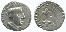 INDO-SKYTHIANS WESTERN KSHATRAPAS KING NAHAPANA AR DRACHM GREEK GRIECHISCHE Münze #AA474.40.D.A - Greek