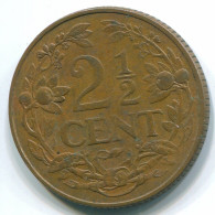 2 1/2 CENT 1965 CURACAO Netherlands Bronze Colonial Coin #S10214.U.A - Curacao