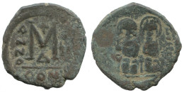 FLAVIUS JUSTINUS II FOLLIS Antike BYZANTINISCHE Münze  12g/32m #AA497.19.D.A - Byzantinische Münzen