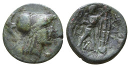 ANTIGONOS GONATA PAN SILENOS TROPHY GREEK Coin 3.89g/17mm #ANT1095.22.U.A - Griekenland