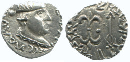 INDO-SKYTHIANS WESTERN KSHATRAPAS KING NAHAPANA AR DRACHM GREEK GRIECHISCHE Münze #AA432.40.D.A - Griechische Münzen