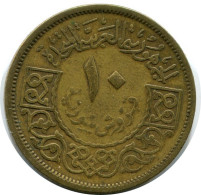10 QIRSH 1960 SYRIA Islamic Coin #AH959.U.A - Syria