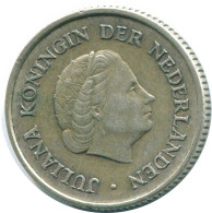 1/4 GULDEN 1970 NETHERLANDS ANTILLES SILVER Colonial Coin #NL11684.4.U.A - Antilles Néerlandaises