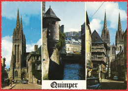 Finistère ( 29 ) Quimper - Carte écrite TBE - Quimper