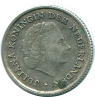 1/10 GULDEN 1963 ANTILLAS NEERLANDESAS PLATA Colonial Moneda #NL12617.3.E.A - Antilles Néerlandaises