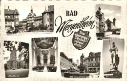 71683127 Bad Mergentheim Deutschordensschloss Schlosskirche Milchlingsbrunnen St - Bad Mergentheim