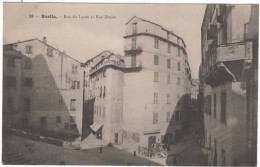 BASTIA   Rue Du Lycée Et Rue Droite - Bastia