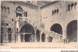 AGZP5-0453-ITALIE - VERONA - SCALONE MERCATO VECCHIO - PALAZZO DELLA RAGIONE SEC XII - Verona