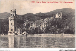 AGZP5-0432-ITALIE - LAGO DI GARDA - GARDONE-RIVIERA - VILLA E TORRE RUHLAND  - Autres & Non Classés