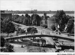 AGZP4-0417-ALLEMANGE -  DUSSELDORF - ALUMINIUM - BRUCKE UND RHEINTERRASSE  - Duesseldorf