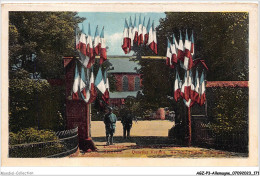 AGZP3-0288-ALLEMANGE - TREVES - QUARTIER VERDUN - AU FOND L'EGLISE FRANCAISE  - Trier