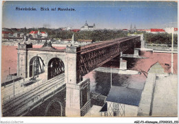 AGZP3-0279-ALLEMANGE - RHEINBRUCKE - BLICK AUF MANNHEIM - Mannheim