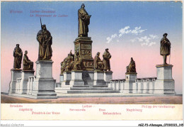 AGZP3-0275-ALLEMANGE - WORMS - LUTHER-DENKMAL - Worms