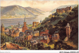 AGZP1-0028-ALLEMANGE - BACHARACH Mit Ruine Stahleck  - Autres & Non Classés