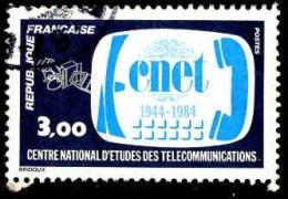 France Poste Obl Yv:2317 Mi:2450 Centre Nationale D'Etudes Des Telecommunications (Beau Cachet Rond) - Oblitérés