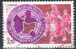 France Poste Obl Yv:2302 Mi:2427 Guadeloupe (Lign.Ondulées) - Used Stamps