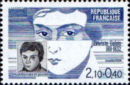 France Poste N** Yv:2332 Mi:2472 Evariste Galois Mathematicien - Neufs