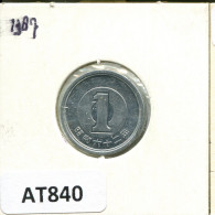 1 YEN 1987 JAPAN Coin #AT840.U.A - Japan