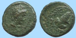 GRAPE AUTHENTIC ORIGINAL ANCIENT GREEK Coin 3g/15mm #AG002.12.U.A - Griechische Münzen
