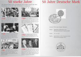 Postzegels > Europa > Duitsland > West-Duitsland > 50 Jahre Deutsche Mark 1948-1998 (18328) - Brieven En Documenten