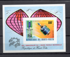 HAUTE VOLTA  BLOC   N° 5X  NON DENTELE   NEUF SANS CHARNIERE  COTE ? €    UPU ESPACE SURCHARGE - Upper Volta (1958-1984)