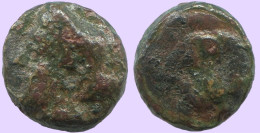 FLOWER OF GARNET Ancient Authentic Original GREEK Coin 1.5g/9mm #ANT1701.10.U.A - Griechische Münzen