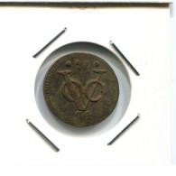 1744 HOLLAND VOC DUIT NETHERLANDS INDIES NEW YORK COLONIAL PENNY #VOC2496.7.U.A - Dutch East Indies