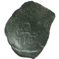 Authentic Original Ancient BYZANTINE EMPIRE Trachy Coin 1.1g/22mm #AG661.4.U.A - Byzantinische Münzen