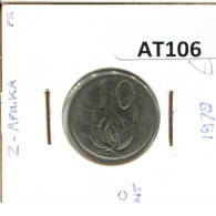 10 CENTS 1978 SÜDAFRIKA SOUTH AFRICA Münze #AT106.D.A - Afrique Du Sud