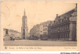 AGZP10-0884-BELGIQUE - TOURNAI - LE BEFFROI ET LES HALLES AUX DRAPS  - Doornik