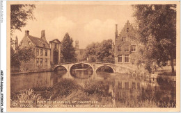 AGZP10-0878-BELGIQUE - BRUGES - PONT DU BEGUINAGE ET PRESBYTERE  - Brugge