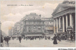 AGZP9-0818-BELGIQUE - BRUXELLES - PLACE DE LA BOURSE  - Autres & Non Classés