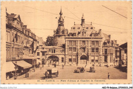 AGZP9-0778-BELGIQUE - NAMUR - PLACE D'ARMES ET CHAMBRE DE COMMERCE  - Sonstige & Ohne Zuordnung