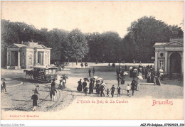 AGZP9-0761-BELGIQUE - BRUXELLES - L'ENTREE DU BOIS DE LA CAMBRE  - Marktpleinen, Pleinen